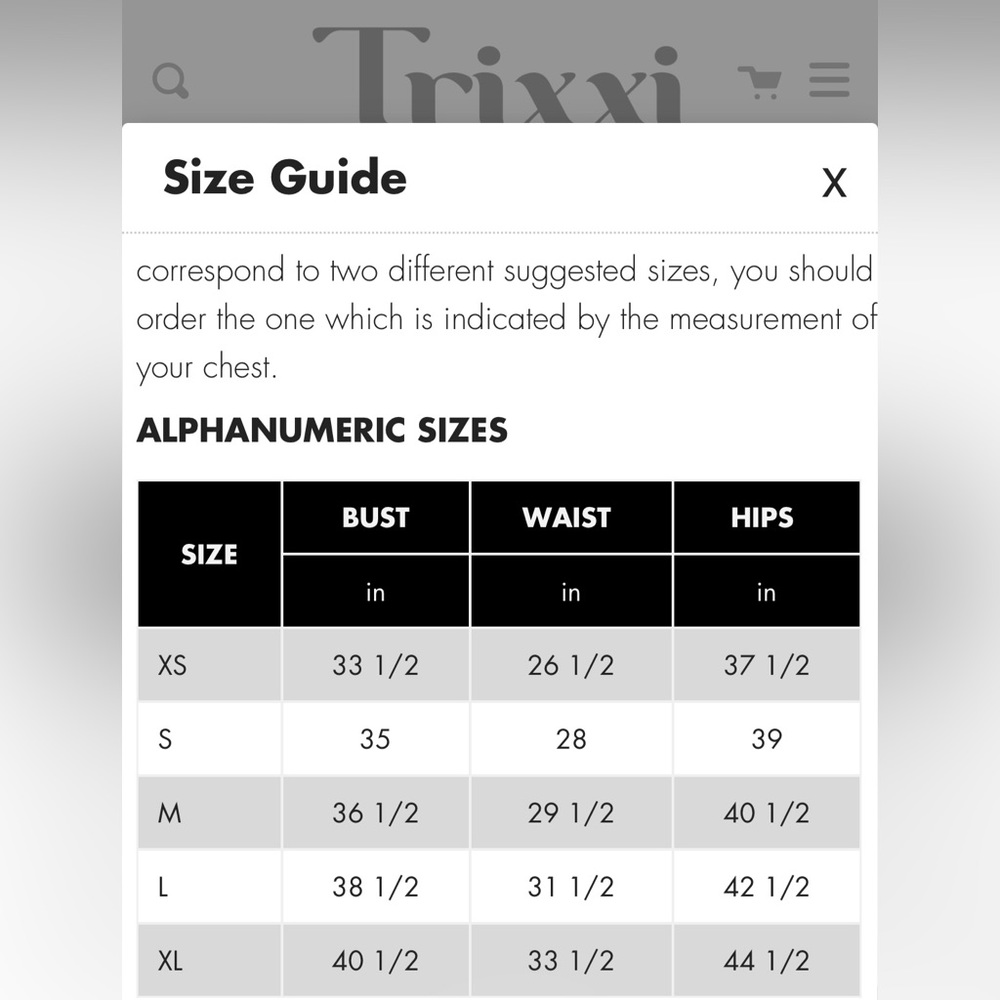 Trixxi Romper Sz Large NWT - Picture 6 of 6
